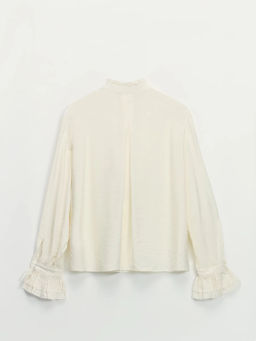 Блуза из вискозы с воланами / Zarina