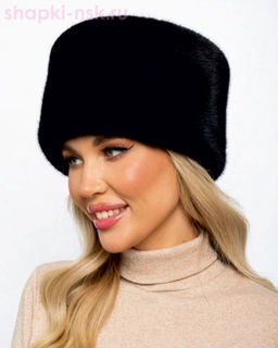 Кубанка экомех норка Шапка женская (56-58)