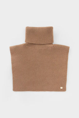 ЕВ 28004/24ш/песочный шарф-манишка жен