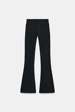 FLARE FLEECE TROUSERS - Zara фото 8