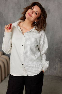 Рубашка BegiModa 4143 Сливочный