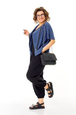 Костюм Michel Chic 1457 черный, джинс