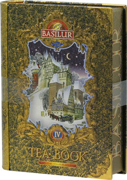 BASILUR. Новый год. Чайная книга, том IV 100 гр. жест.банка
