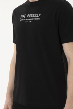 Мужская черная футболка Неожиданная скидка в корзине - U.s. polo assn фото 6