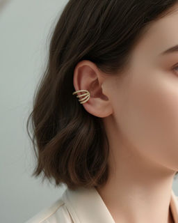 Серьги - кафф