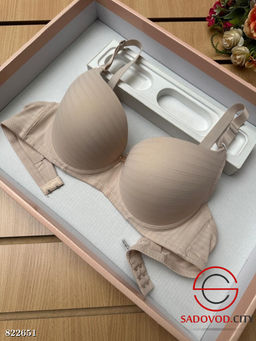 Бюстгальтер с пушап, гладкий