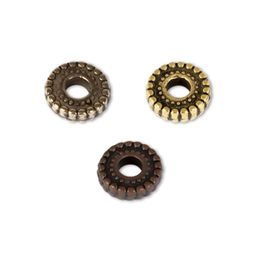 Бусина Zlatka под металл пластик PBM-09 10.5 x 3 мм 50 шт 2 шт СК/Распродажа под античную медь