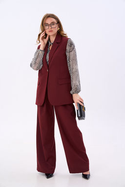 Костюм NIKVA н993-2 бургунди фото 3