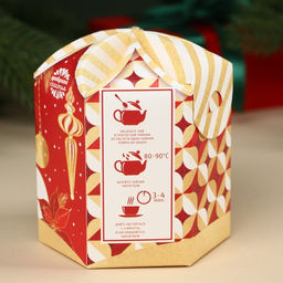 Чай чёрный Пусть Новый год подарит сказку. вкус: зимняя вишня, 50 г. - Фабрика счастья фото 3