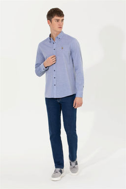 U. S. Polo Assn / Мужские синие джинсовые брюки - U.s. polo assn фото 10