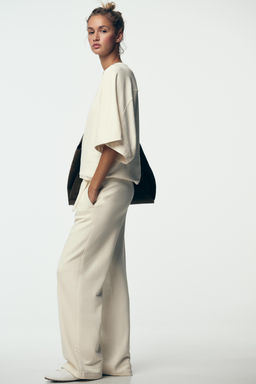 RUSTIC SHORT SLEEVE SWEATSHIRT - Zara фото 26