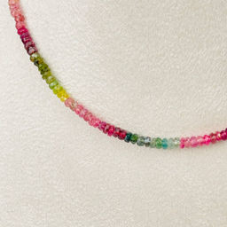 Колье из Турмалина микс