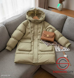 Женская зимняя куртка с капюшоном - Bruno фото 4