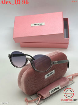 Женские солнцезащитные очки + коробка, футляр, салфетка - Bruno фото 7