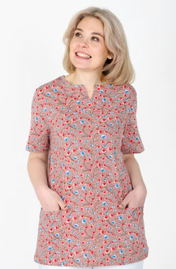 Футболка Кира Ф-105 (46-64) кулирка - Лотос фото 6