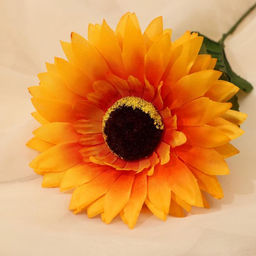 Цена за 2 шт. Цветы искусственные «Подсолнух», объём, 15×57 см