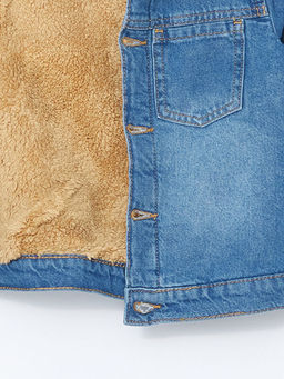 K?rkl? Erkek Bebek Jean Ceket - Waikiki фото 2