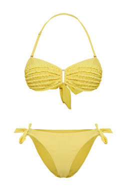 Ekru Straplez F?rf?rl? Regular Pretty Bikini Tak?m? TBESS25BT00021 - Trendyolmilla фото 10