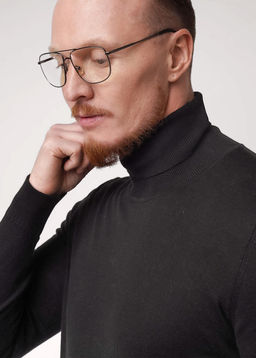 CLE Джемпер муж. 654357ха меланж бежевый - Clever wear фото 15