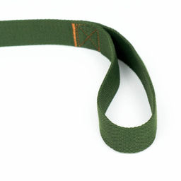 Поводок брезентовый 7 м х 3,5 см, хаки - Пижон фото 3