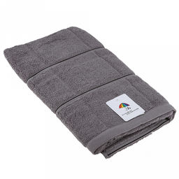 Полотенце махровое "Комфорт" 50х90см, хлопок 100%, серый (Китай)