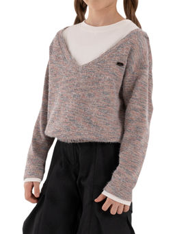 Джемпер для девочки О67075 - Карамелли фото 4