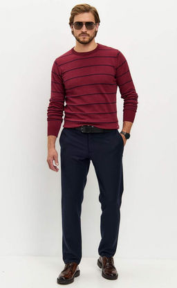 Джемпер F421-1547 bordo - Fine joyce фото 8