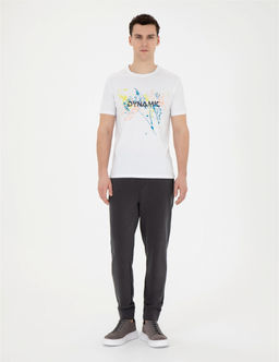 Beyaz Slim Fit Ti__rt - Pierre cardin фото 4