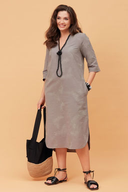 Платье ANDINA CITY 8022-24 серый  фото 4