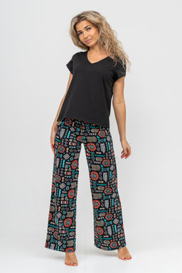 Костюм женский Натали 36691 футболка и брюки хлопок  фото 7