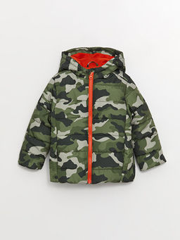 Kap??onlu Uzun Kollu Erkek Bebek ?i?me Mont