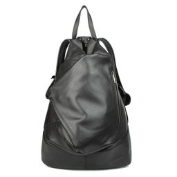 8003-68 black, мужской кожаный рюкзак Barcelo Biagi