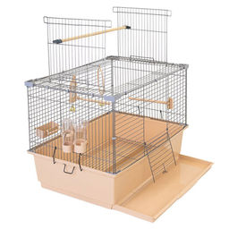 Клетка д/птиц Редпл. ГОВОРУН-1 60*40*h49см, 4705беж-хром