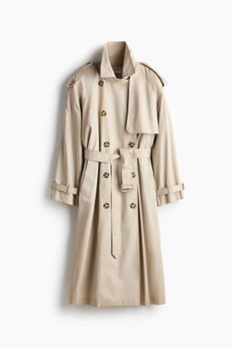 Gabardina oversize