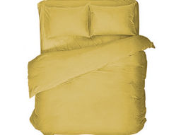 4843-БЧ/кор. комплект 2х сп. вареный хлопок рис. 15-0953 горчица