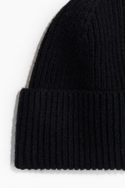 Gorro en punto de canale de mezcla de lana - H&m фото 2