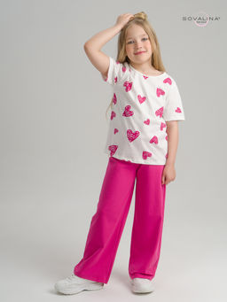 Костюм Лето разбитое сердце-фуксия - Sovalina фото 8