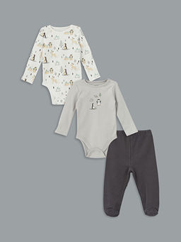 Bisiklet Yaka Erkek Bebek Tak?m 3l?