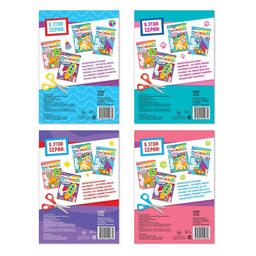 Аппликации для малышей набор А4 Мои первые аппликации, 4 шт. по 20 стр. - Буква-Ленд фото 13