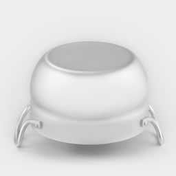 Цена за 4 шт. Кастрюля, 1.7 л, d=16 см, с крышкой, штампованный алюминий, серебристая