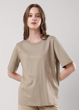 CLE Футболка жен. 356870кк бежевый