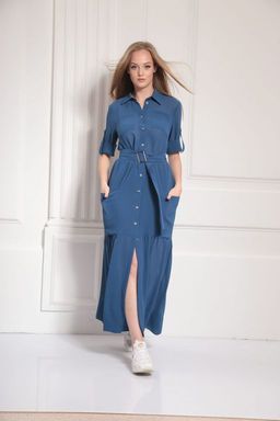 Платье AMORI 9484 синий