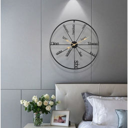 Часы настенные интерьерные «Пул», серия: Лофт, металл, бесшумные, плавный ход, d=59 см, от батарейки 1хАА