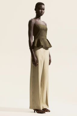 Top bandeau con peplum - H&m фото 6