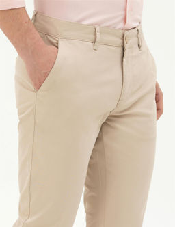 Bej Slim Fit Kanvas Pantolon - Pierre cardin фото 5