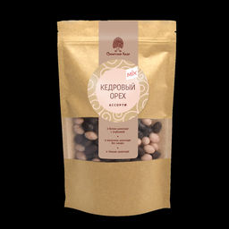 Ядро кедрового ореха в молочном шоколаде ассорти, 150 г - Сибирский кедр фото 7