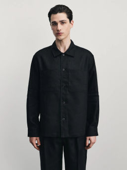 Рубашка 100% лён premium / Zarina фото 4