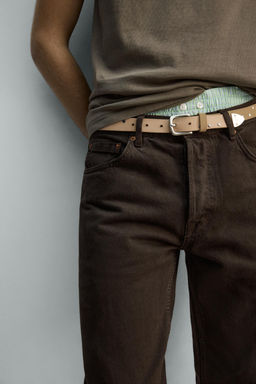 JEANS STRAIGHT FIT LIMITED EDITION / Marr?n - Zara фото 6