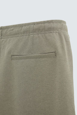 COMFORT FIT JOGGER WAIST TROUSERS - Zara фото 9