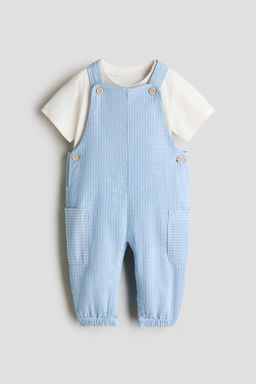 Conjunto de 2 piezas en algod?n